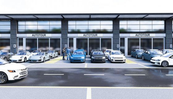 275 m² Oto Galeri Tip-1